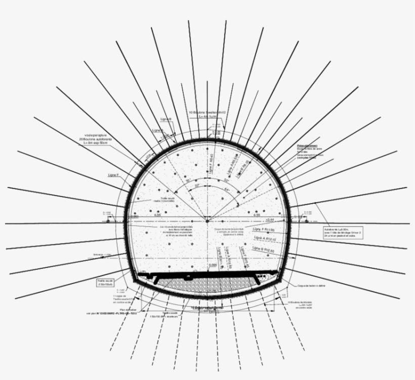 Point Drawing Tunnel Clip Art Free Library - Tunnel, transparent png #5182340