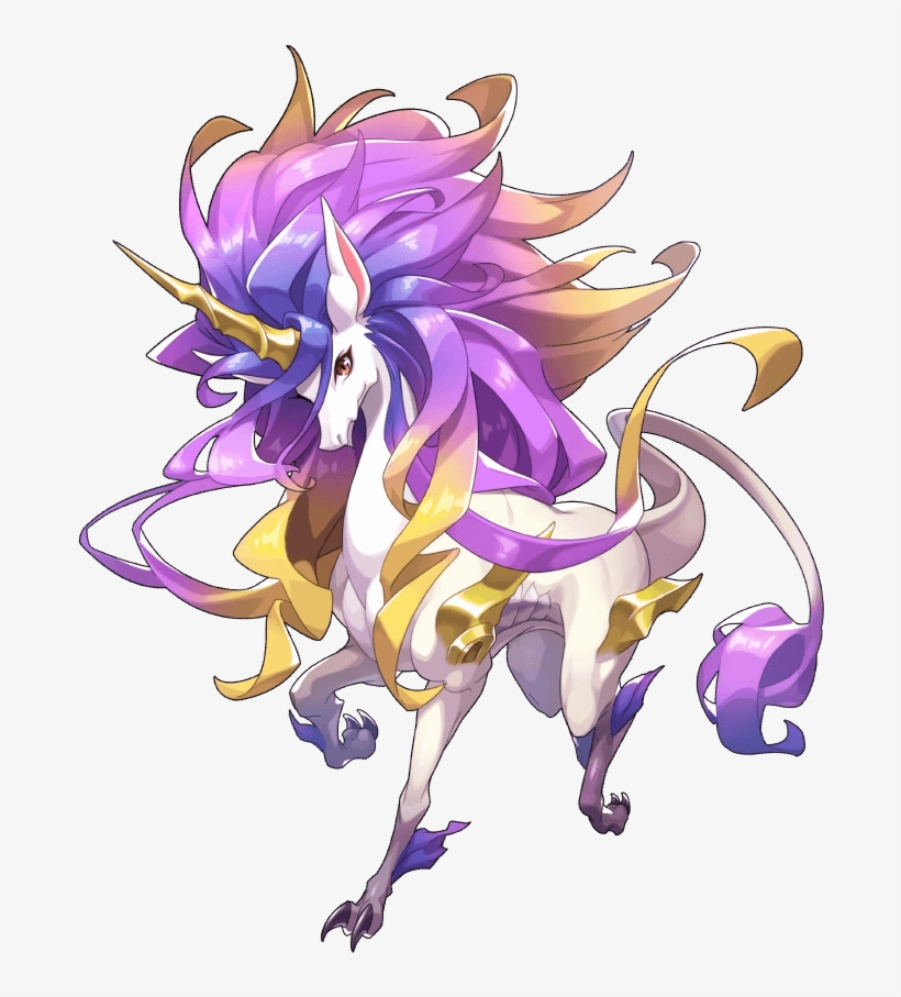 About - Dragalia Unicorn, transparent png #5182767