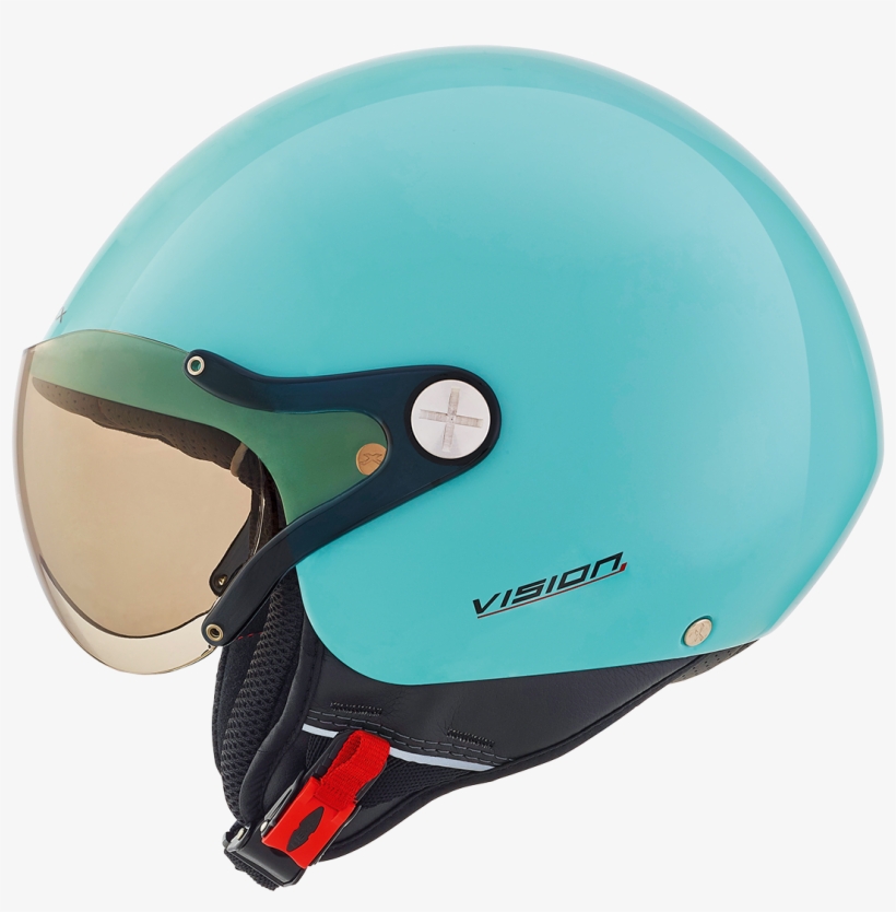 Nexx Sx60 Vision Plus Jet Helmet - Light Blue - M, transparent png #5182829