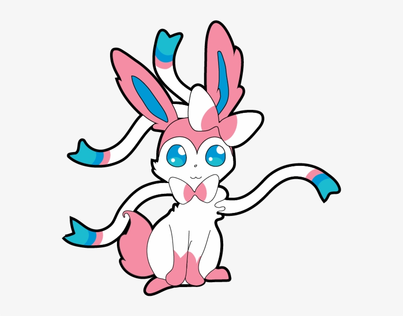 Sylveon, Vector Art, Illustrator - Vector Graphics, transparent png #5183023