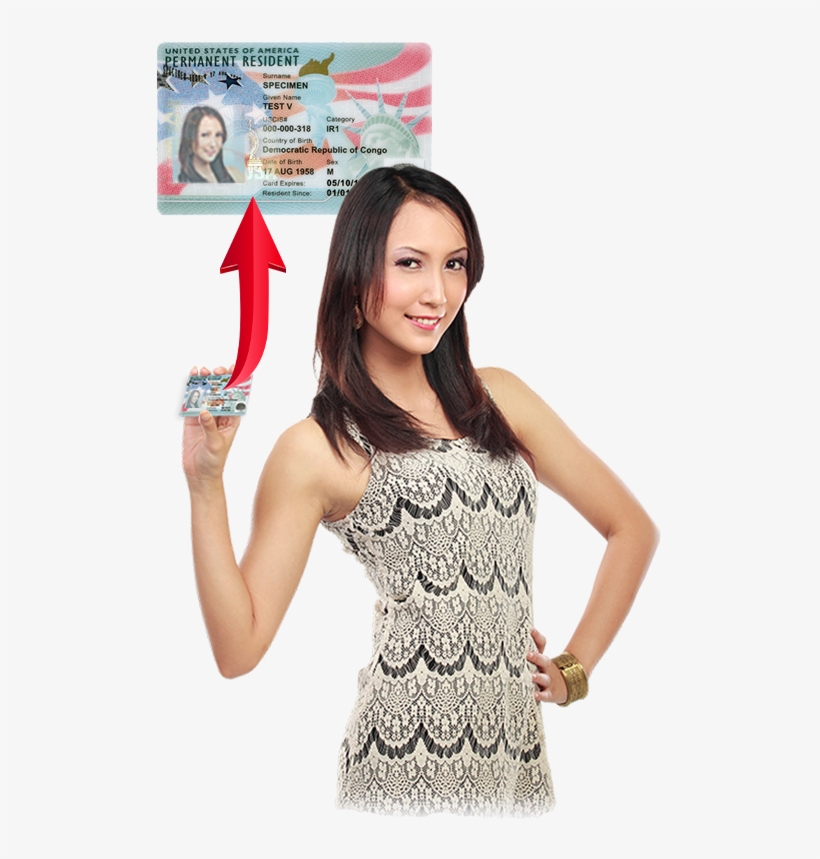 Green Card Png - Credit Card, transparent png #5183024