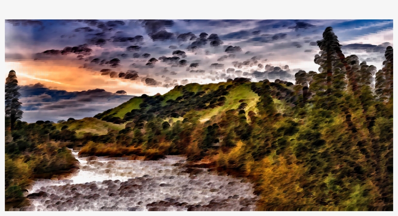 This Free Icons Png Design Of Surreal American River, transparent png #5183261