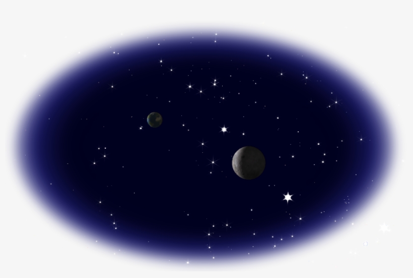 The Earth, The Stars - Moon, transparent png #5183331