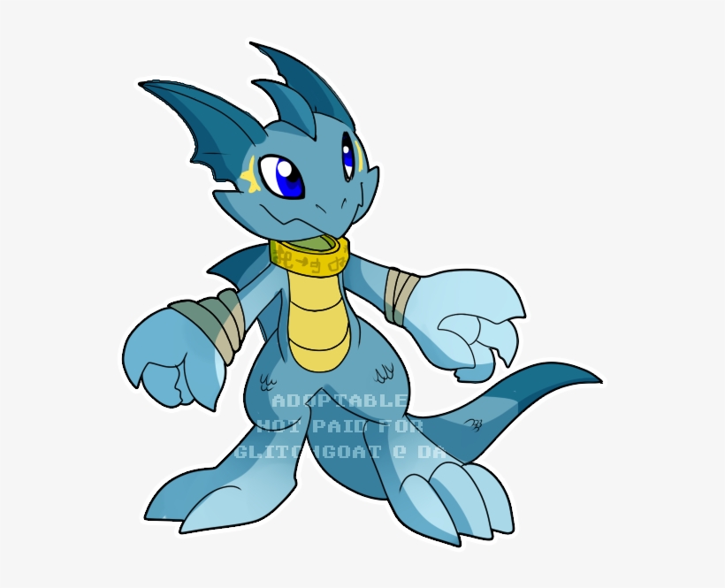 Digimon Clipart Aqua - Water Digimon, transparent png #5184345