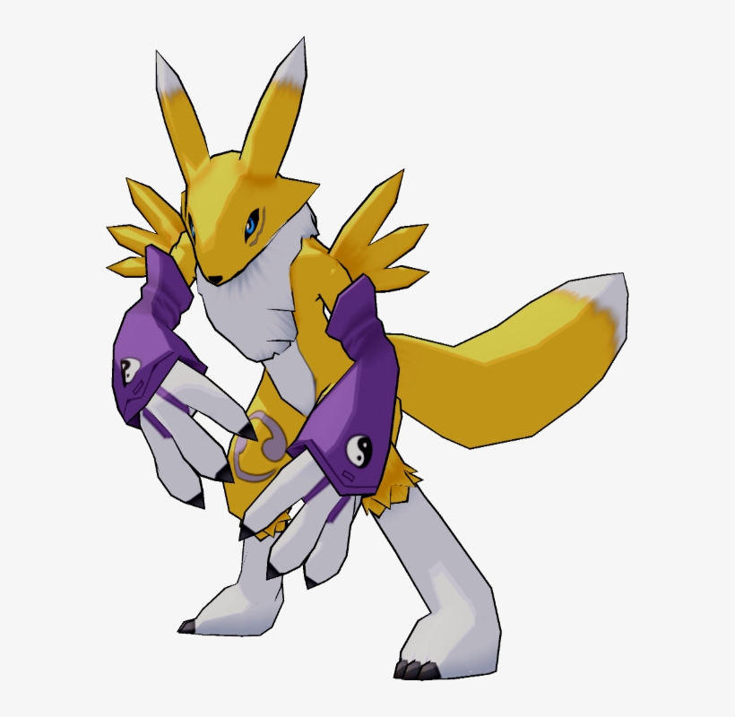 Digimon World Data Squad - Digimon Renamon, transparent png #5184437