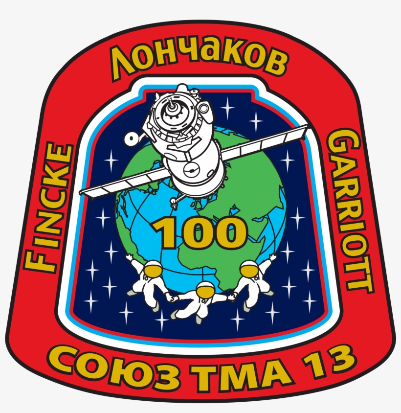 Soyuz Tma 13 Mission Patch - Soyuz Tma-13, transparent png #5186252
