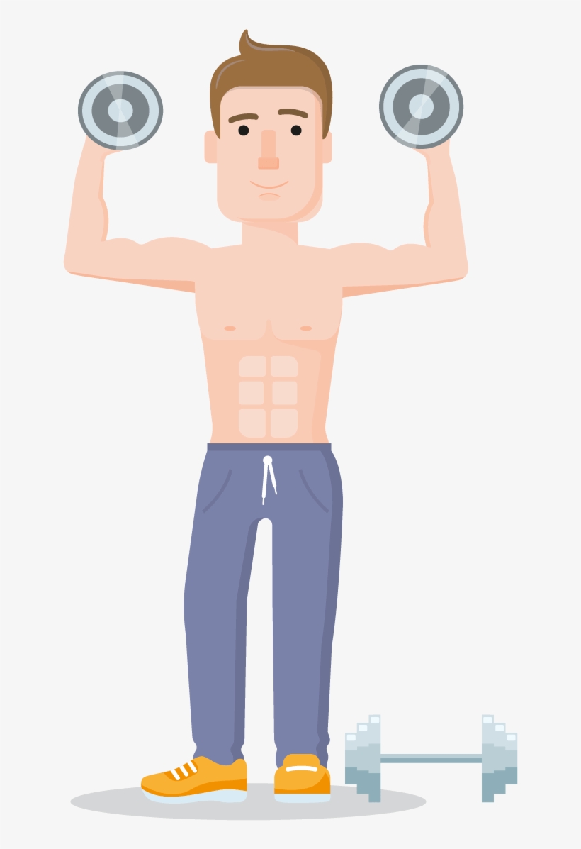 This Vector Sport Character Set Comes For Free And - Sport Man Vector Png, transparent png #5186435