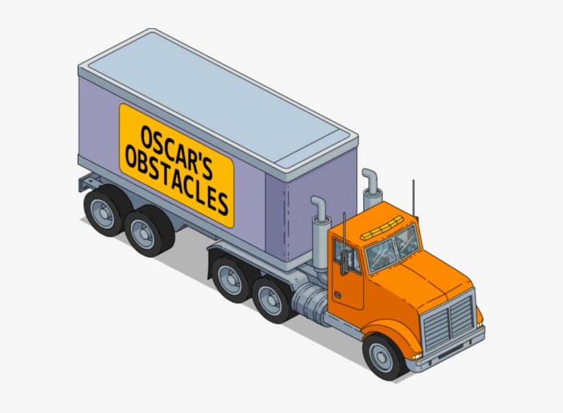 Oscar's Obstacles Truck - Simpsons Tapped Out Cars, transparent png #5186731