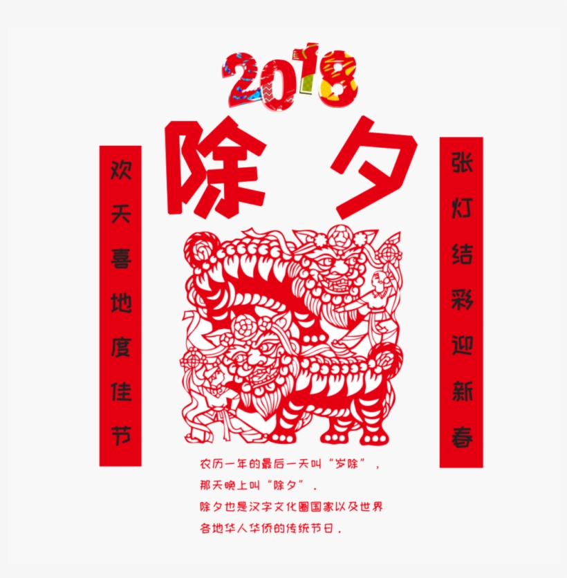 New Year S Eve Element Design - 中国 元素, transparent png #5187294