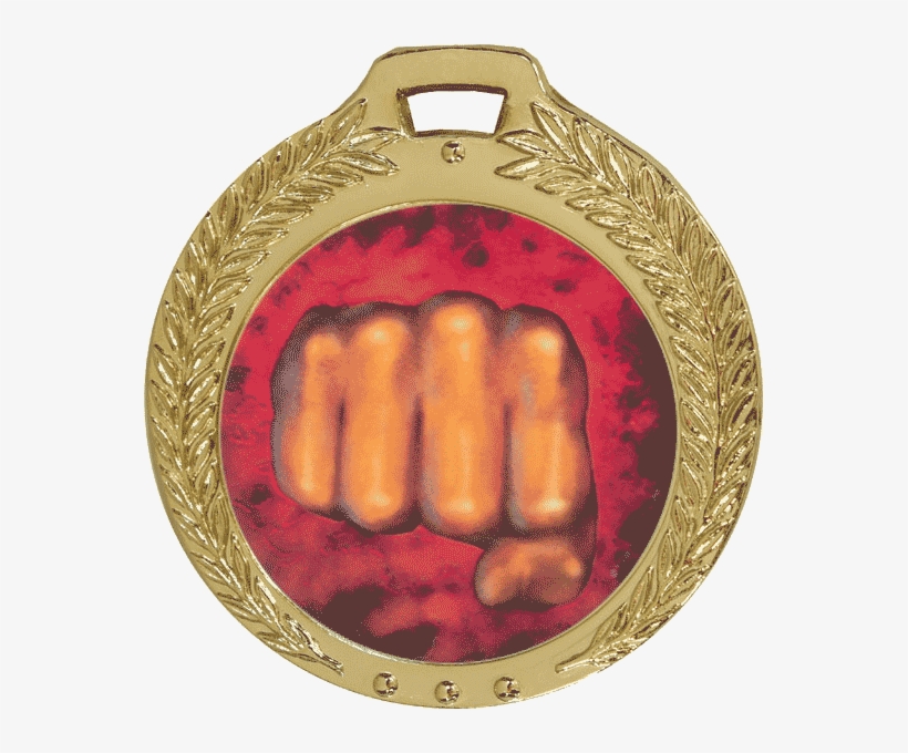 1 3/4" Wreath Insert Holder Medal - Martial Arts Resin Trophies, transparent png #5187514
