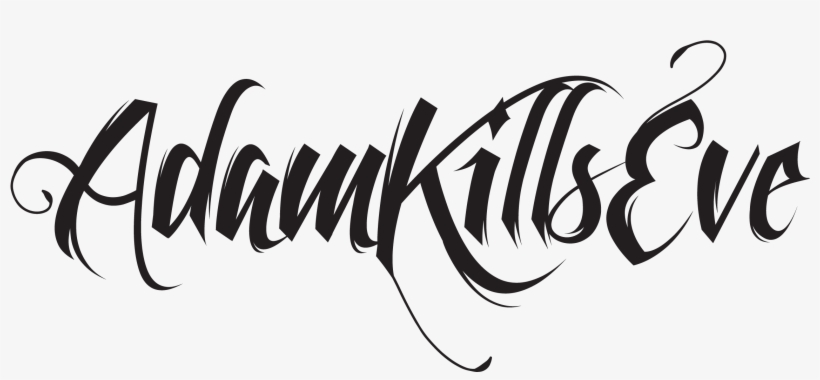 Adam Kills Eve Logo - Personalized Family Initial Framed Print, transparent png #5187760