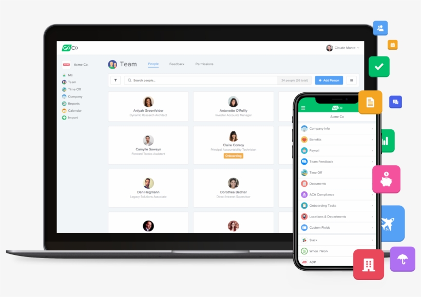The Easiest To Use All In One Hr And Benefits Platform - Hr Platform, transparent png #5188181