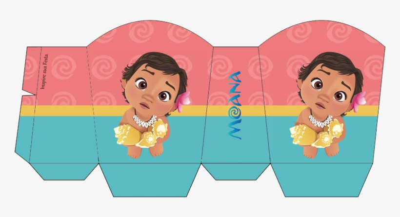 Personalizados Gratuitos Inspire Sua Festa ® - Personalizados Moana Baby Para Imprimir, transparent png #5188375