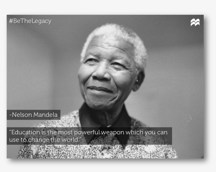 As A Nobel Peace Prize Winner And International Symbol - Nelson Mandela, transparent png #5188447