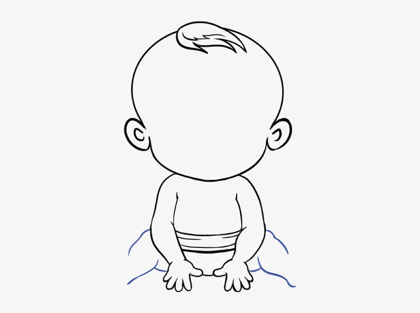 Baby At Getdrawings Com - Draw A Baby, transparent png #5189124