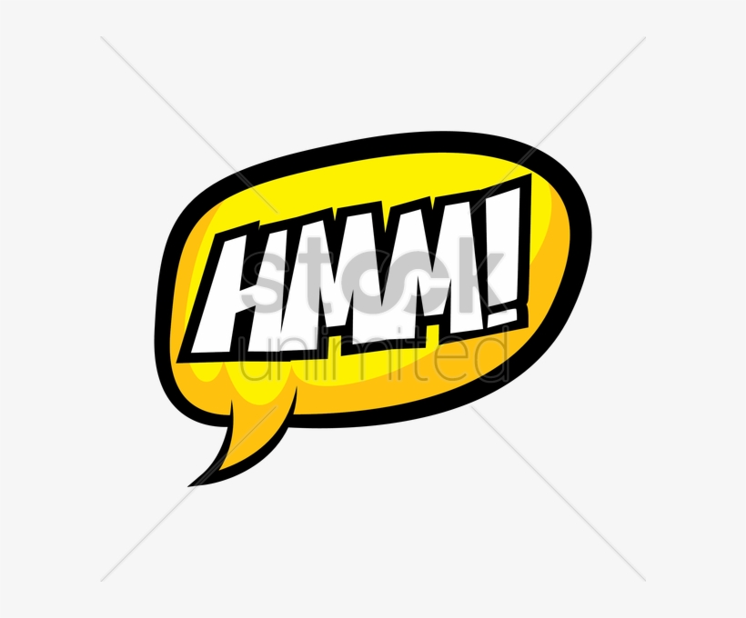 Comic Effect Hmm V矢量图形 - Comics, transparent png #5189246