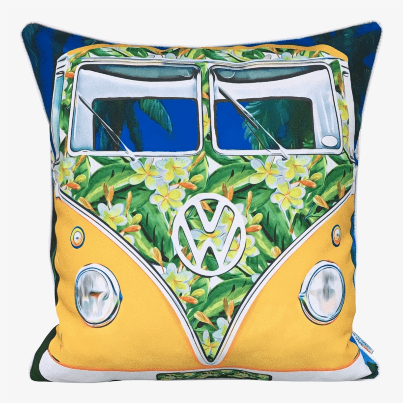 Kombi Yellow Cushion Cover 60cm X 60cm - Cushion, transparent png #5189992