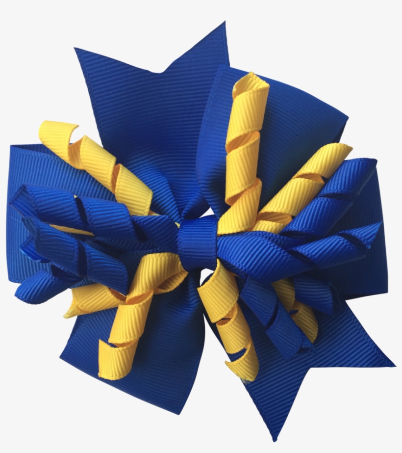Royal Blue & Yellow Hair Accessories - Yellow, transparent png #5190258