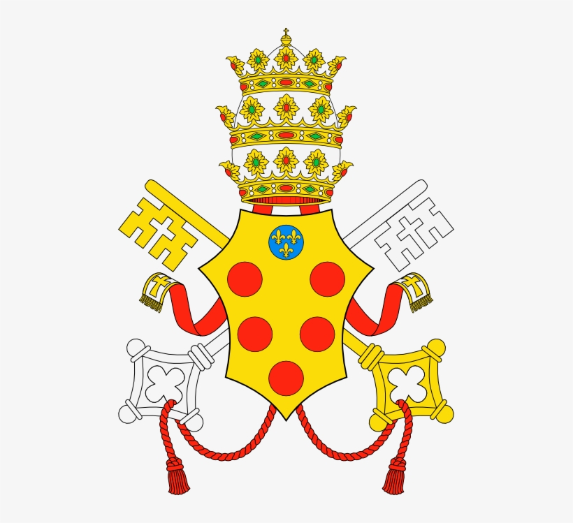 Escudo De León X - Escudo De Los Medici, transparent png #5191080