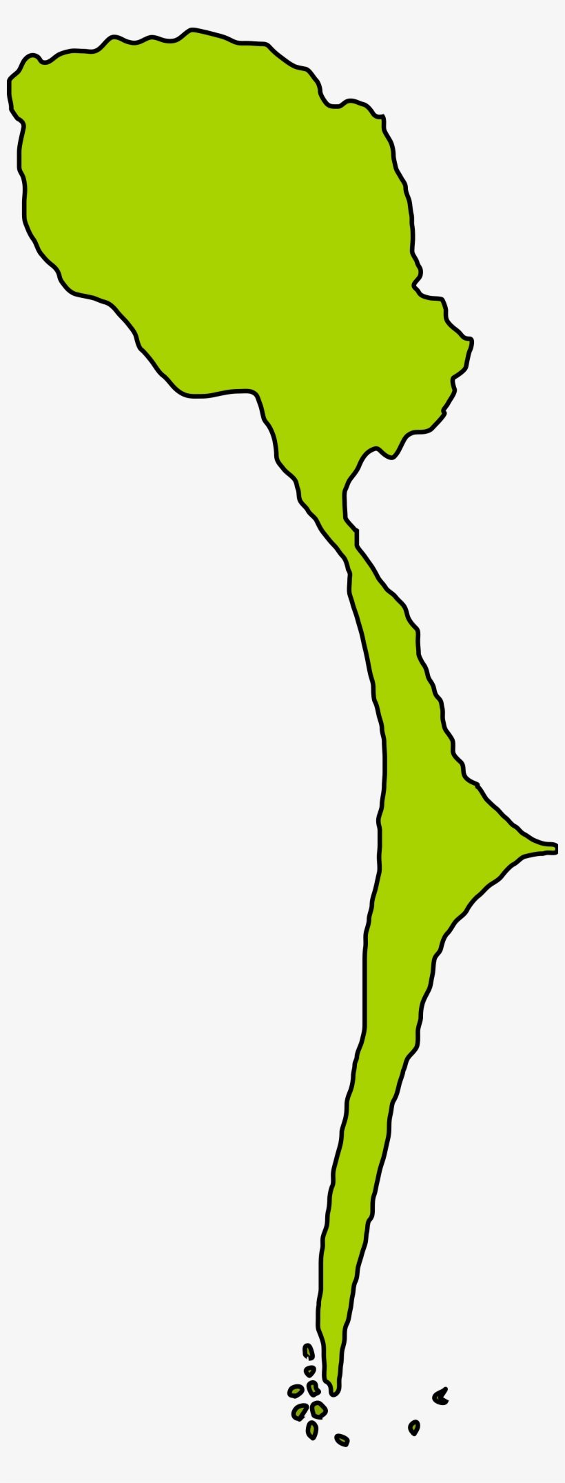 Open - Mapa De Isla De Aves, transparent png #5191578