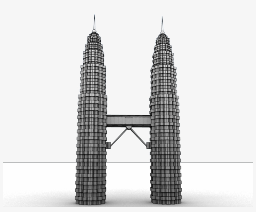 Go To Image - Petronas Twin Towers, transparent png #5191977