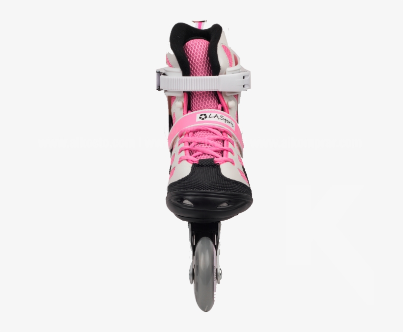 Patines En Línea Para Niña L A Sports Pink Alkosto - Aggressive Inline Skating, transparent png #5192290