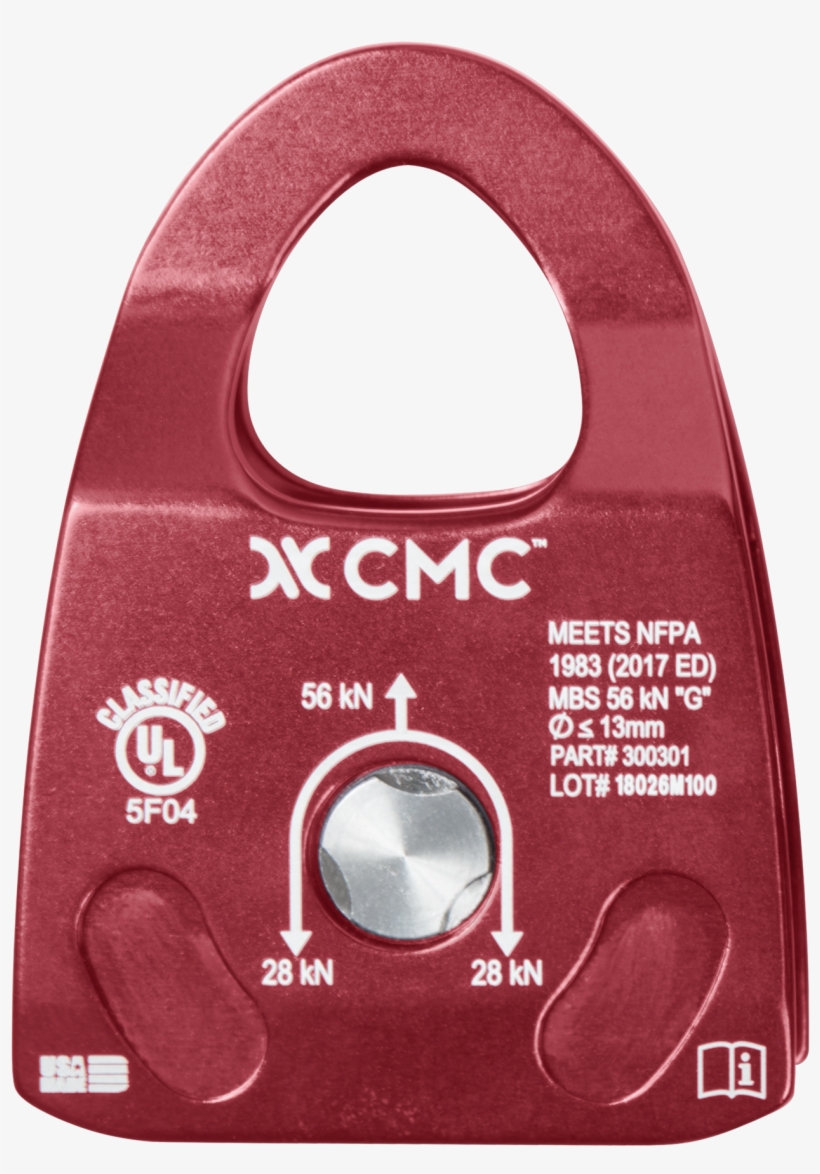 Rescue Pulley - Cmc Pmp Swivel Pulley 2.6 - Pmp Swivel 2.6", Single, transparent png #5193330