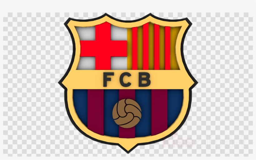 Fc Barcelona Clipart Fc Barcelona Football Uefa Champions - Logo Barcelona Dream League Soccer 2019, transparent png #5193400