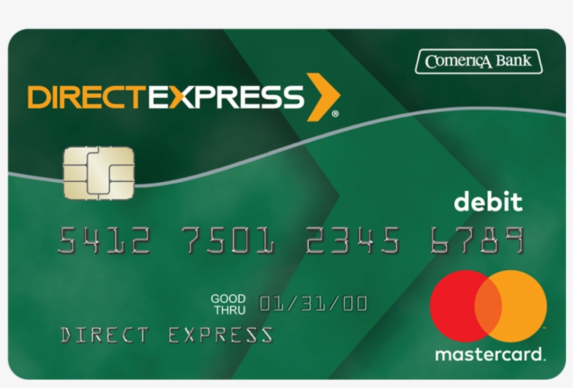 Contact Us @ The Number Located On The Back Of Your - Direct Express Debit Card, transparent png #5193916
