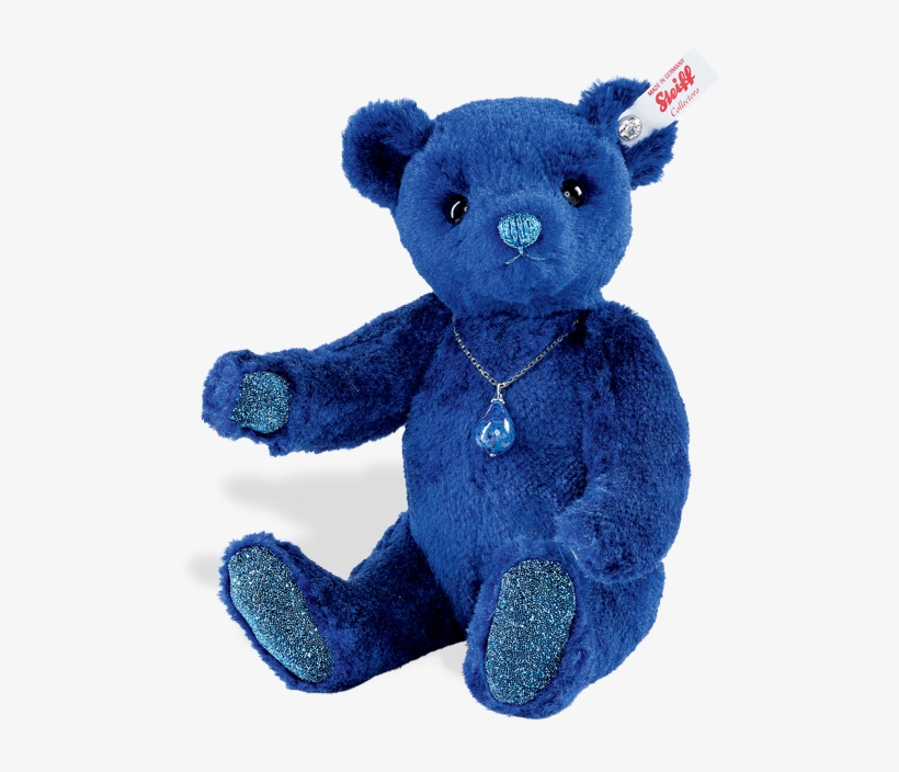 Lapis Lazuli - Free Shipping - Steiff Lapis Lazuli Teddy Bear, transparent png #5194037