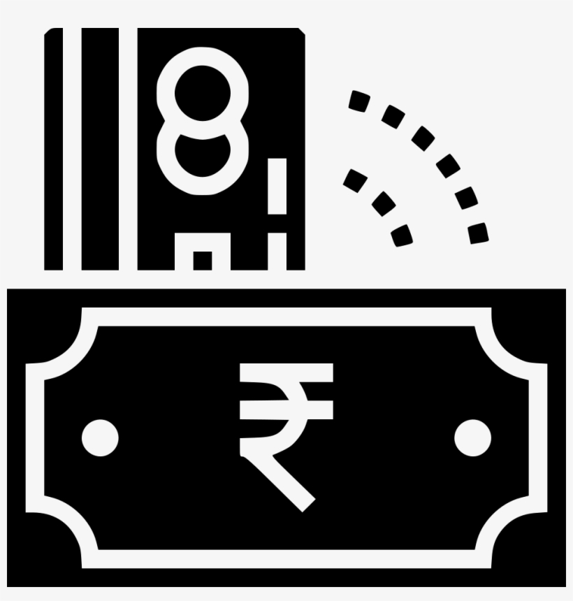 Money Credit Debit Atm Card Finance Currency Comments - Indian Currency Note Icon, transparent png #5194203