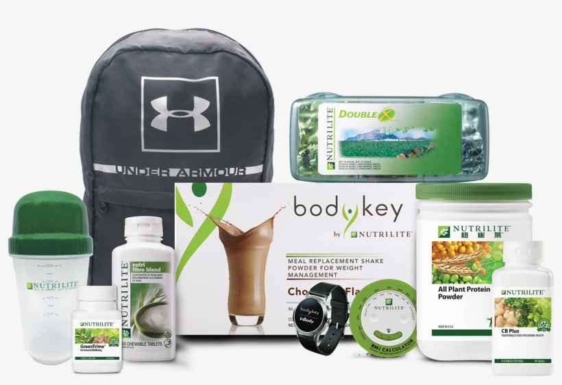 Bodykey Day Starter Kit Bodykey Nutrilite Brands Amway - Amway Body Key Set, transparent png #5195248
