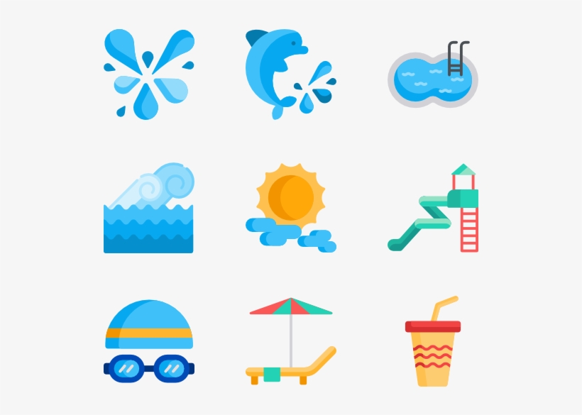 Water Park - Icon, transparent png #5195347