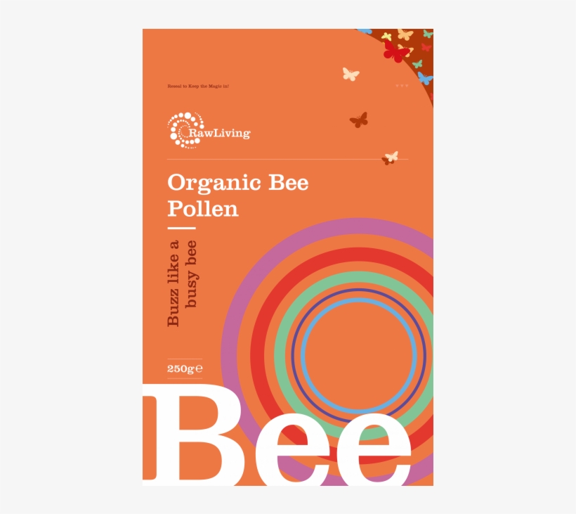 Bee Pollen Organic - Raw Living Organic Carob Powder, transparent png #5195567