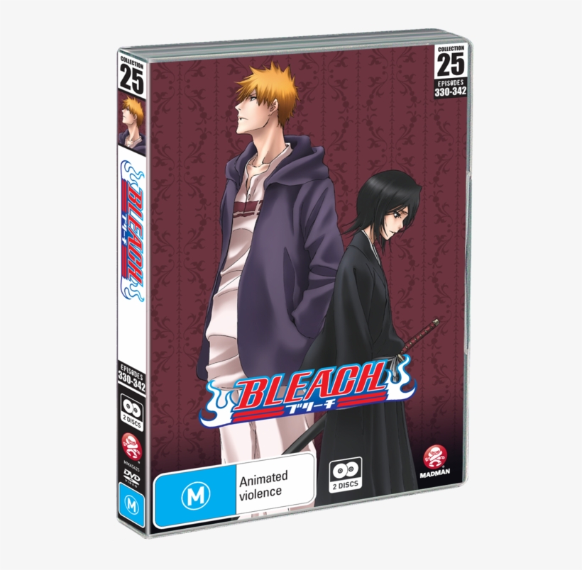 Bleach Collection 25 - Bleach : Season 16 : Eps 218-229, transparent png #5196018