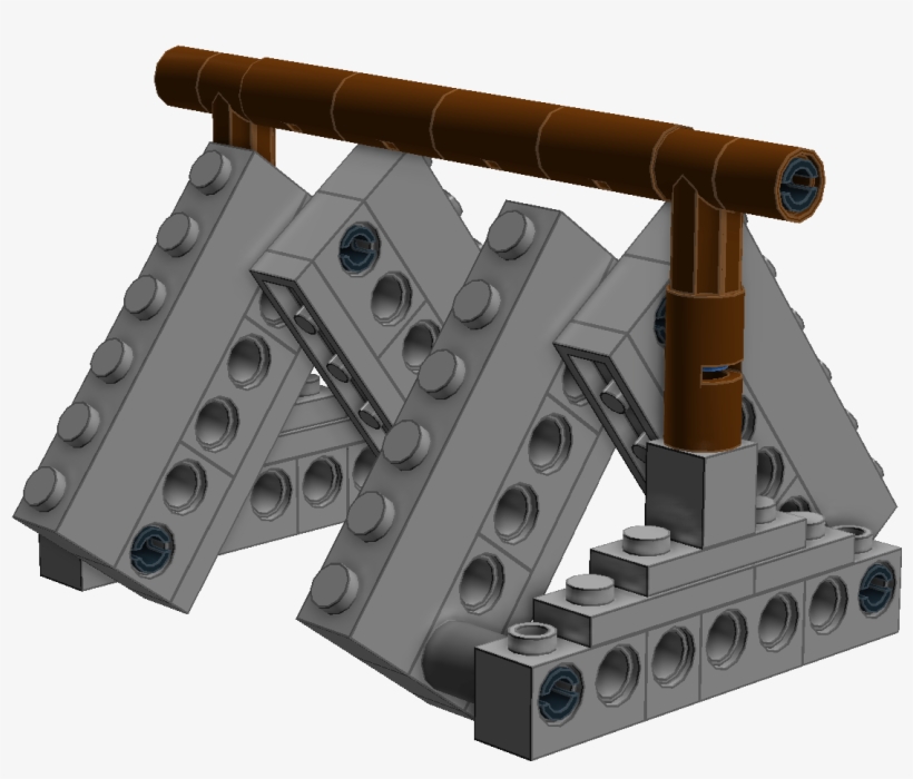 Finally, We Add The Plate Roof And The Triangular Sidewalls - Building, transparent png #5196469