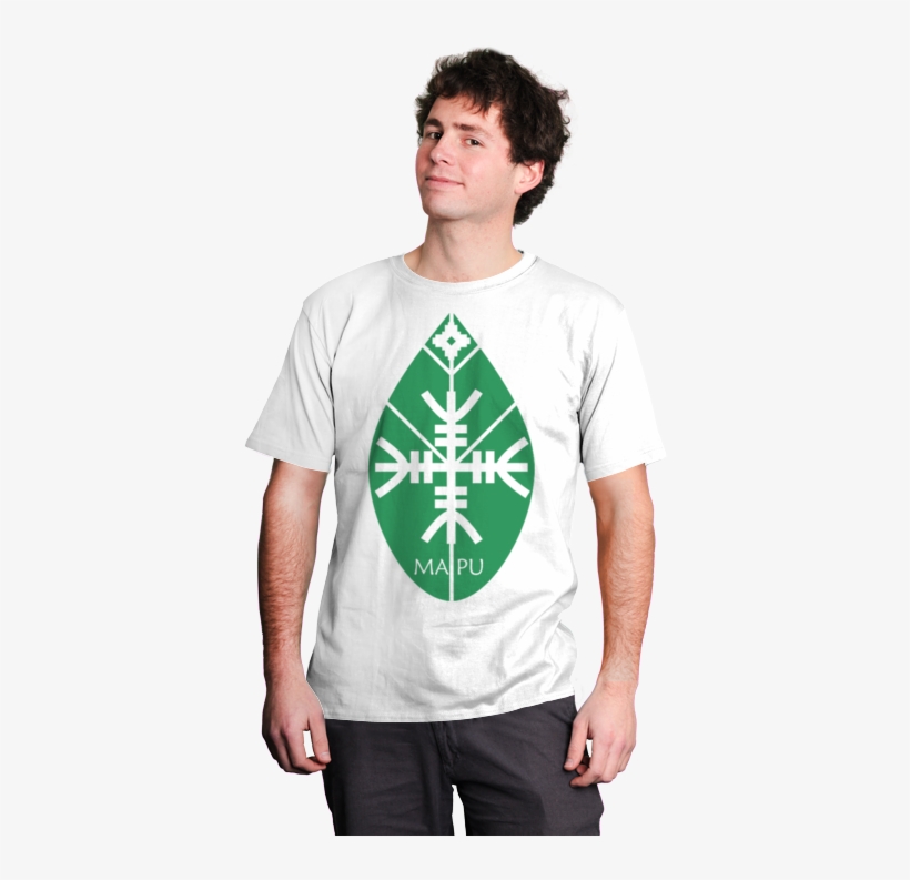 Mapuche Hoja - T-shirt, transparent png #5196766