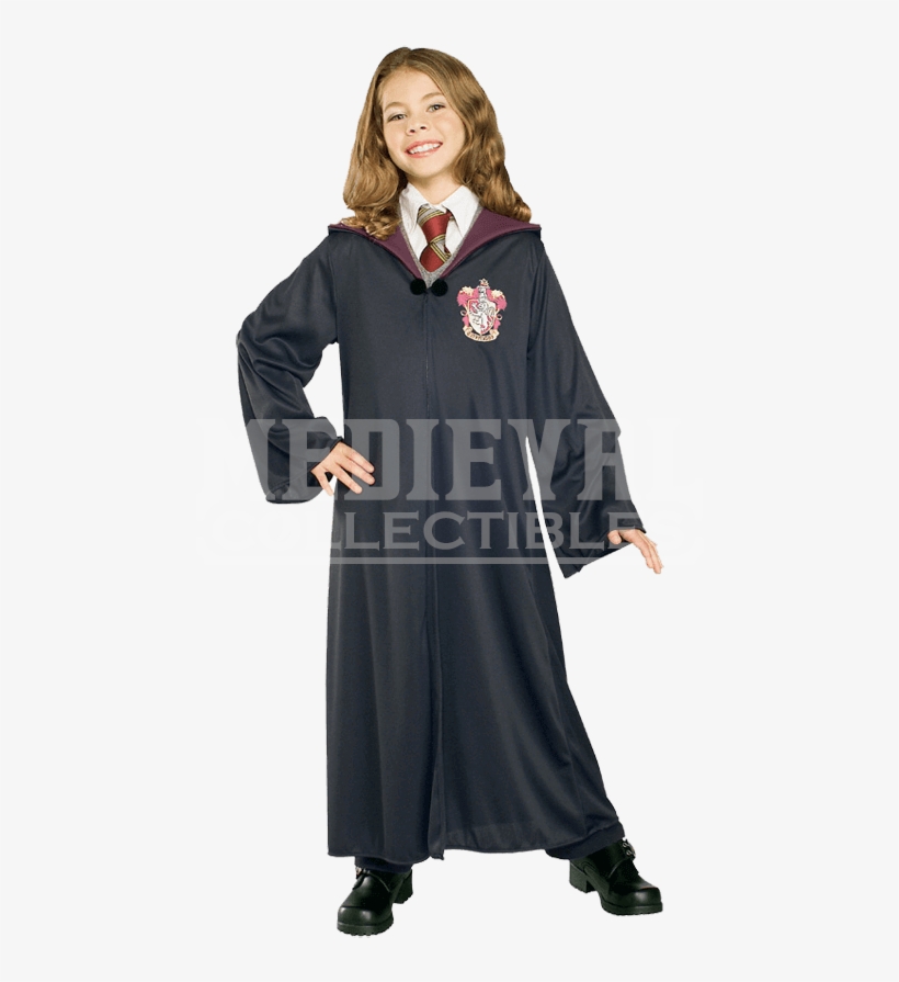 Child's Gryffindor Robe From Harry Potter - World Book Day Girl Costumes, transparent png #5198419
