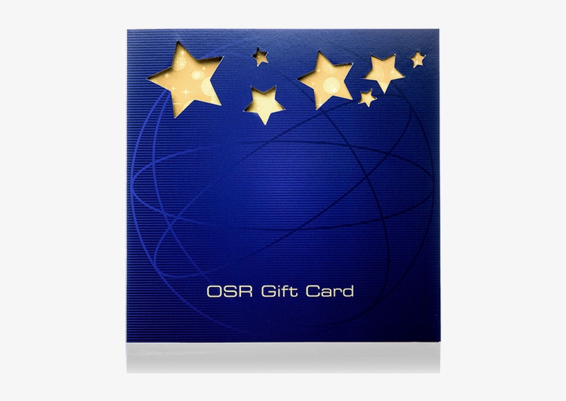 Osr Gift Card - Star, transparent png #5199798