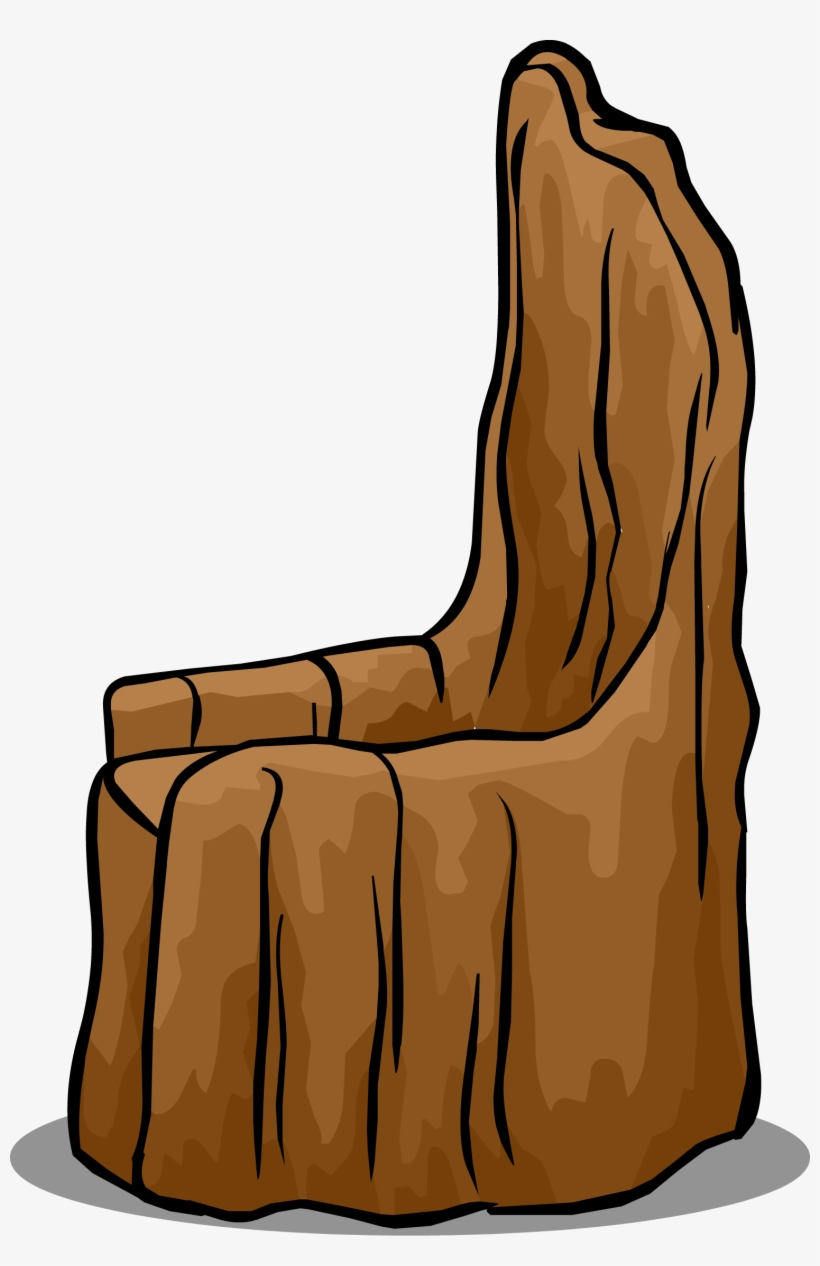 Tree Stump Chair Sprite 007 - Couch, transparent png #520031