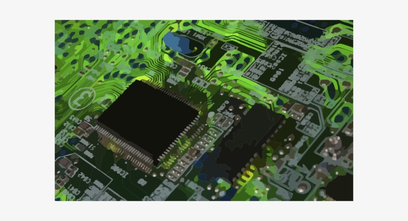 Circuit Board In Computer, transparent png #520495