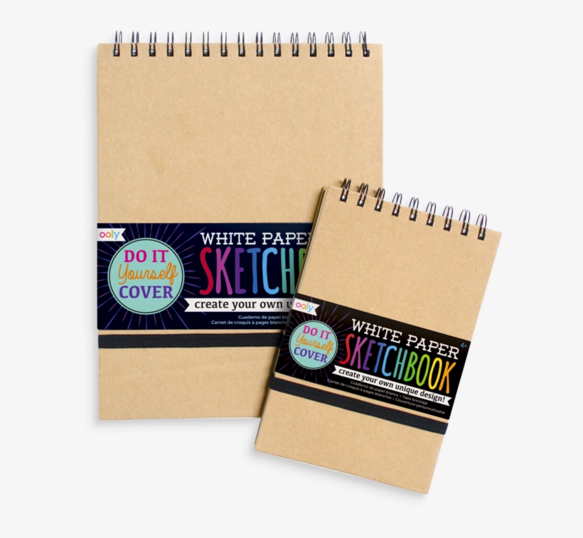 White Diy Cover Sketchbook - Sketchbook Transparent, transparent png #520604