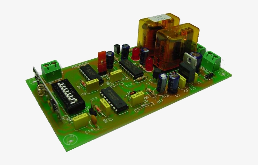 Channel Receiver Circuit Board Transparent Background - Cebek , Tl-8 , 2ch Receiver Flip 12v, transparent png #520652