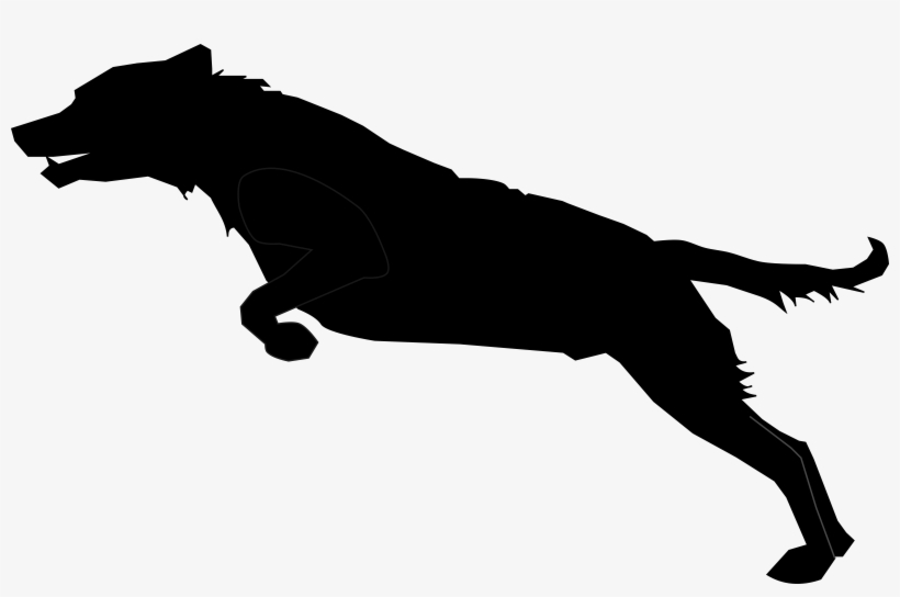 Jumping Dog Silhouette Icons Png - Jumping Dog Silhouette, transparent png #520783