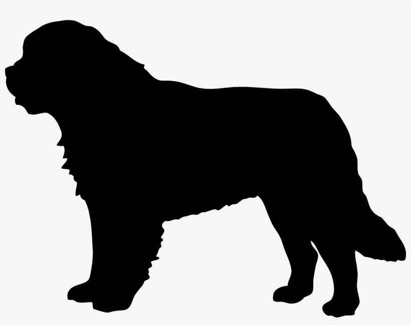 Dog Clipart Silhouette At Getdrawings Silhouette Of A Border