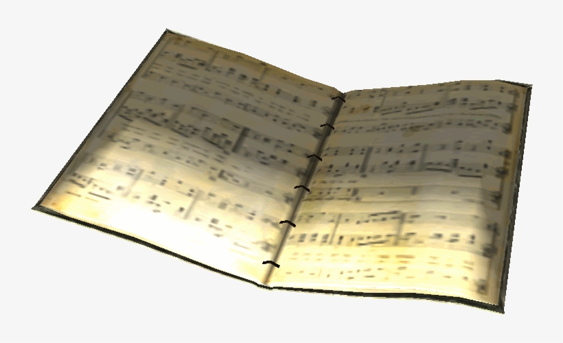 Sheet Music Book - Music Book Png, transparent png #520879