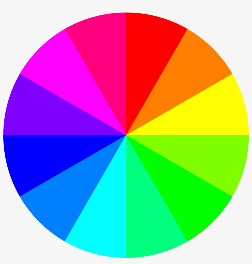 This Free Icons Png Design Of 12 Slice Rainbow Pizza, transparent png #520896