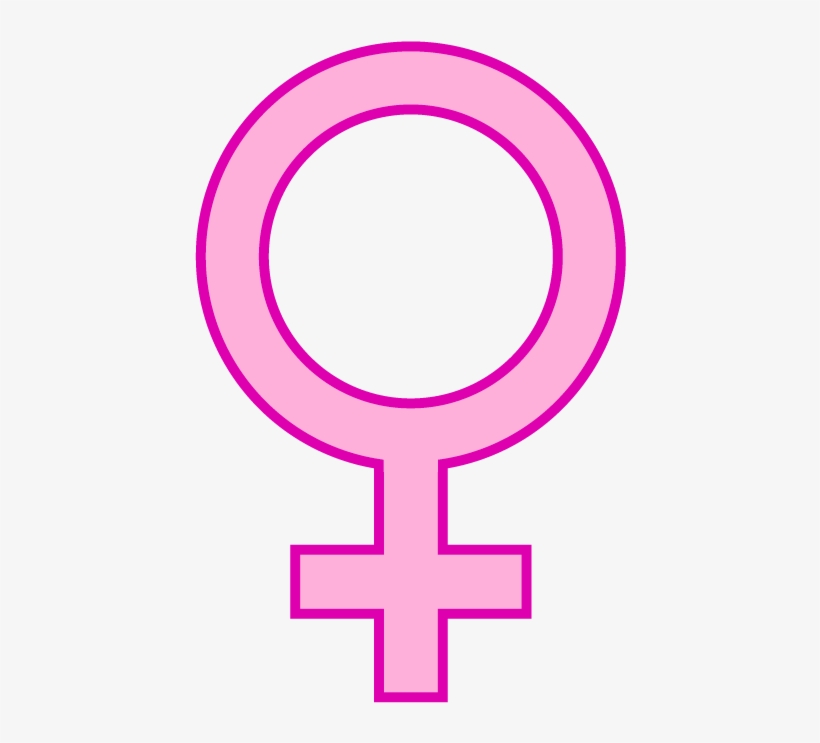 Female - Female Symbol Pink Png, transparent png #521162