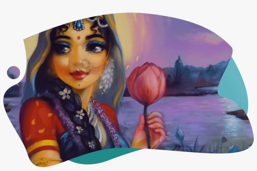 We Invite You To Carry On Let Your Heart Embrace The - Radhe Krsna Radhe Krishna Radharani, transparent png #521206