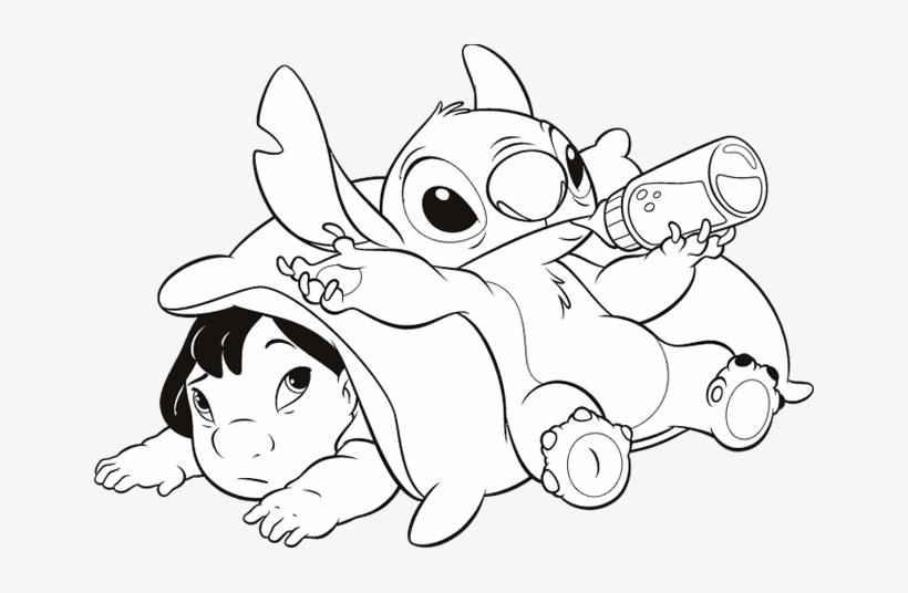 Drawing Lilo Stitch 143 - Dibujos De Lilo Y Stitch Para Dibujar - Free  Transparent PNG Download - PNGkey